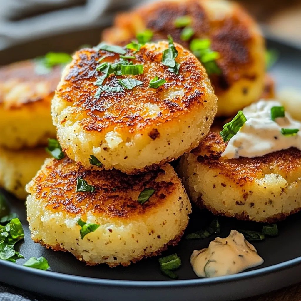 Knusprige Blumenkohlpuffer aus der Heißluftfritteuse