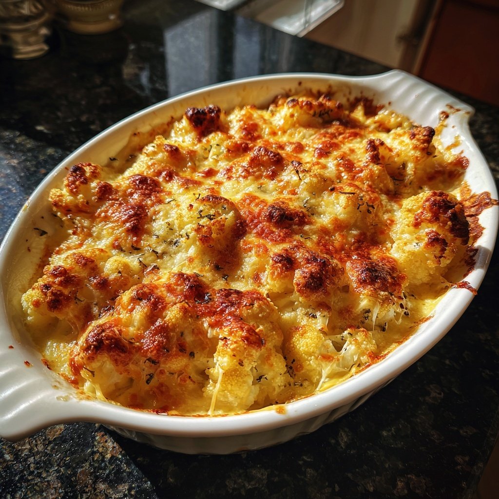Blumenkohl Auflauf Mit Käse