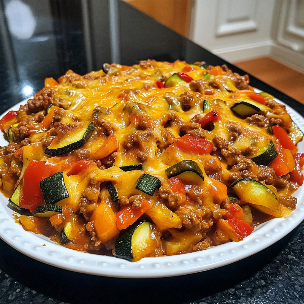 Hackfleisch Zucchini Pfanne