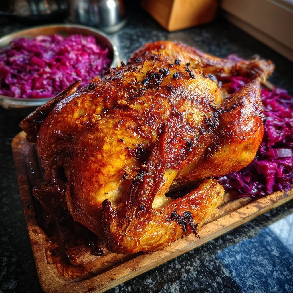 Saisonal & Festlich Weihnachtsgans mit Rotkohl