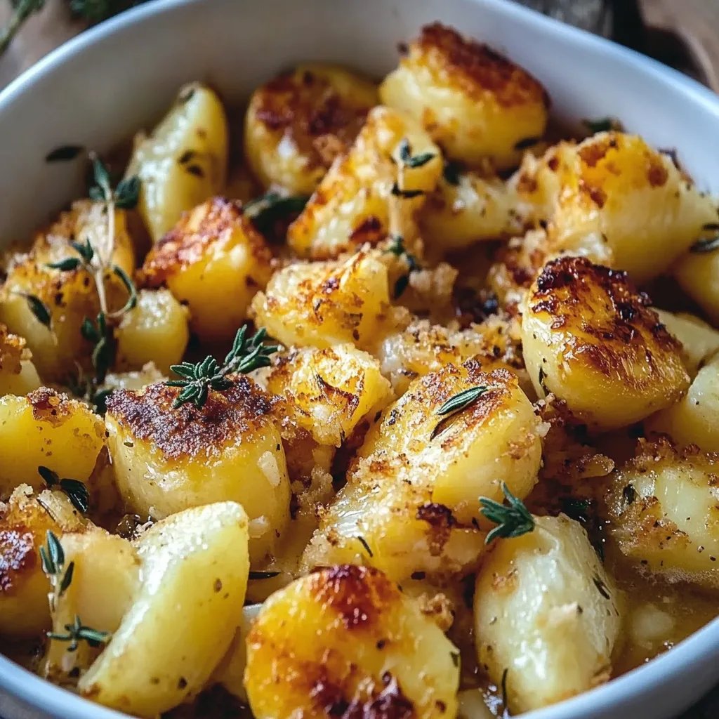 Käseblumenkohl aus dem Ofen