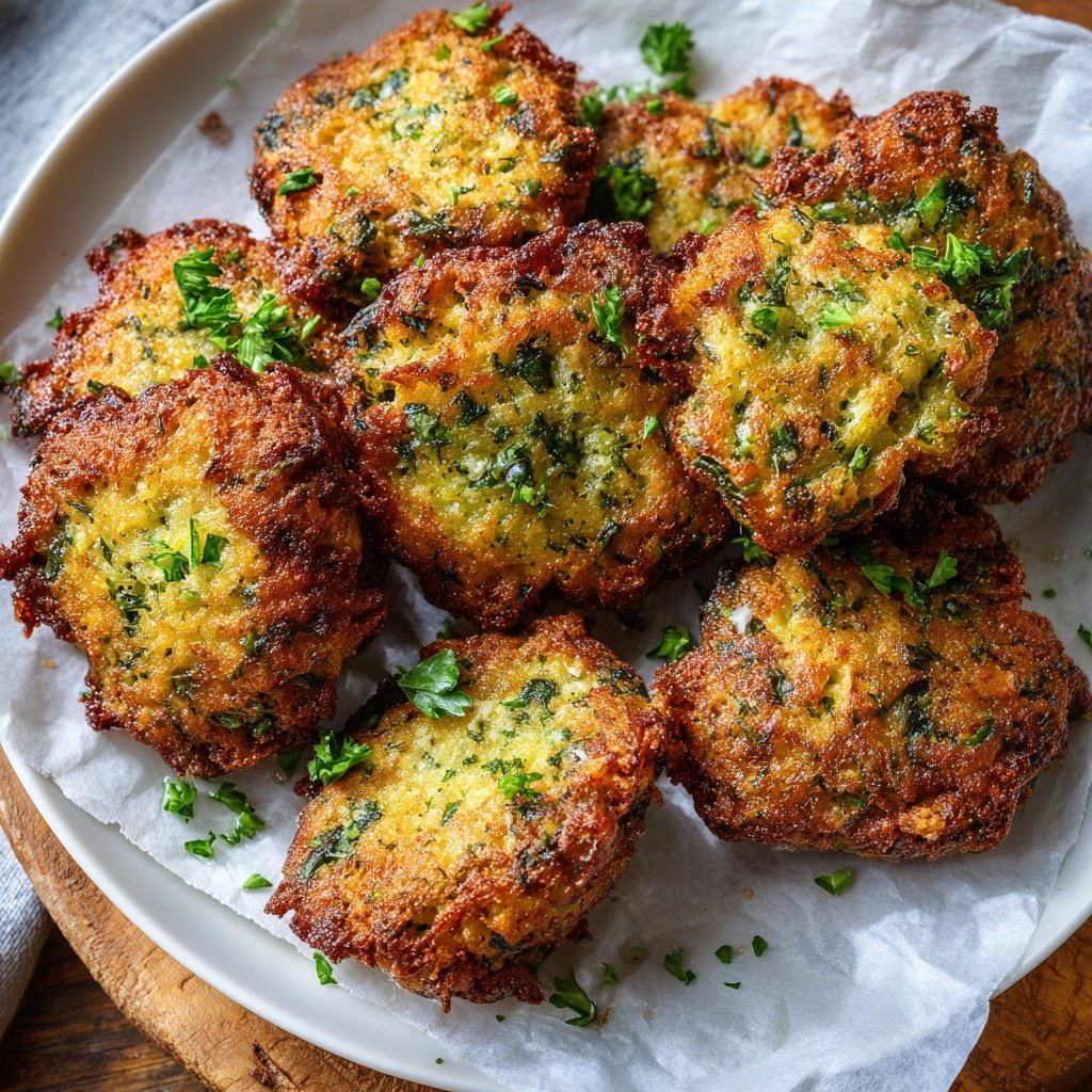 Falafel mit Petersilie