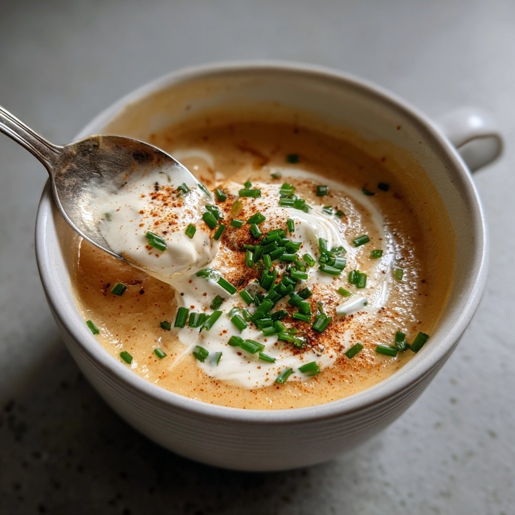 Blumenkohl Suppe Mit Muskat