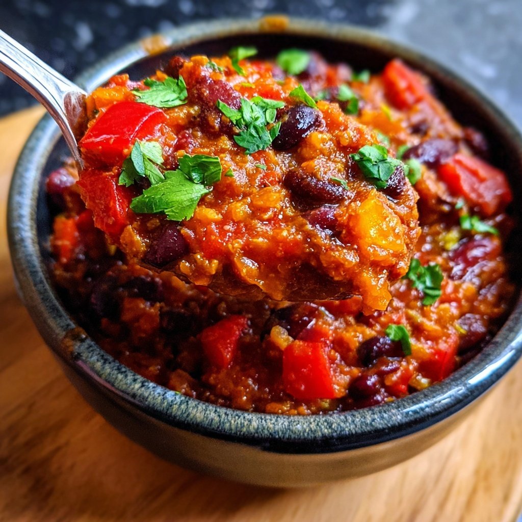 Chili sin Carne mit Bohnen