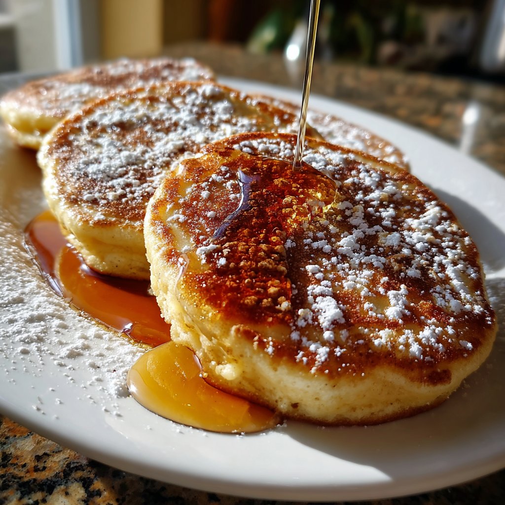 Pfannkuchen mit Zimt