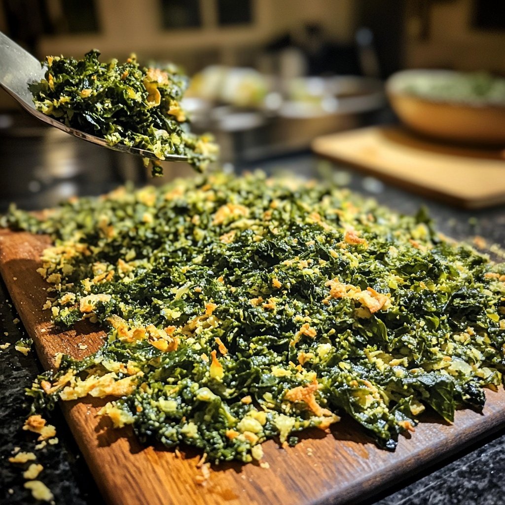 Gebratener Grünkohl