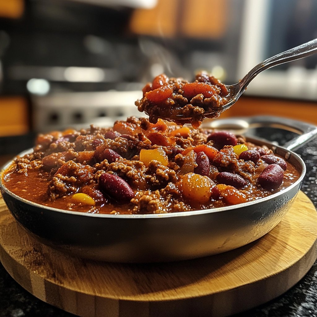 Chili sin Carne mit Tomaten