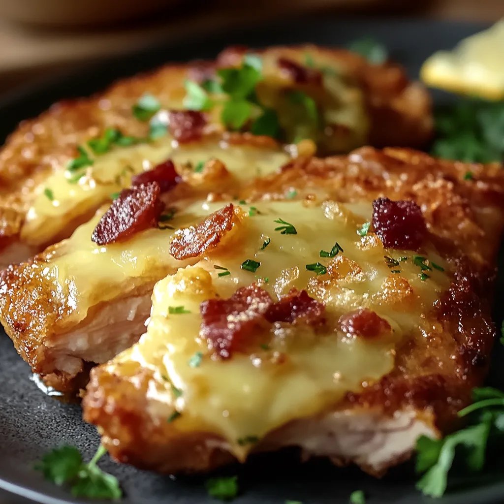 Überbackene Partyschnitzel aus dem Ofen