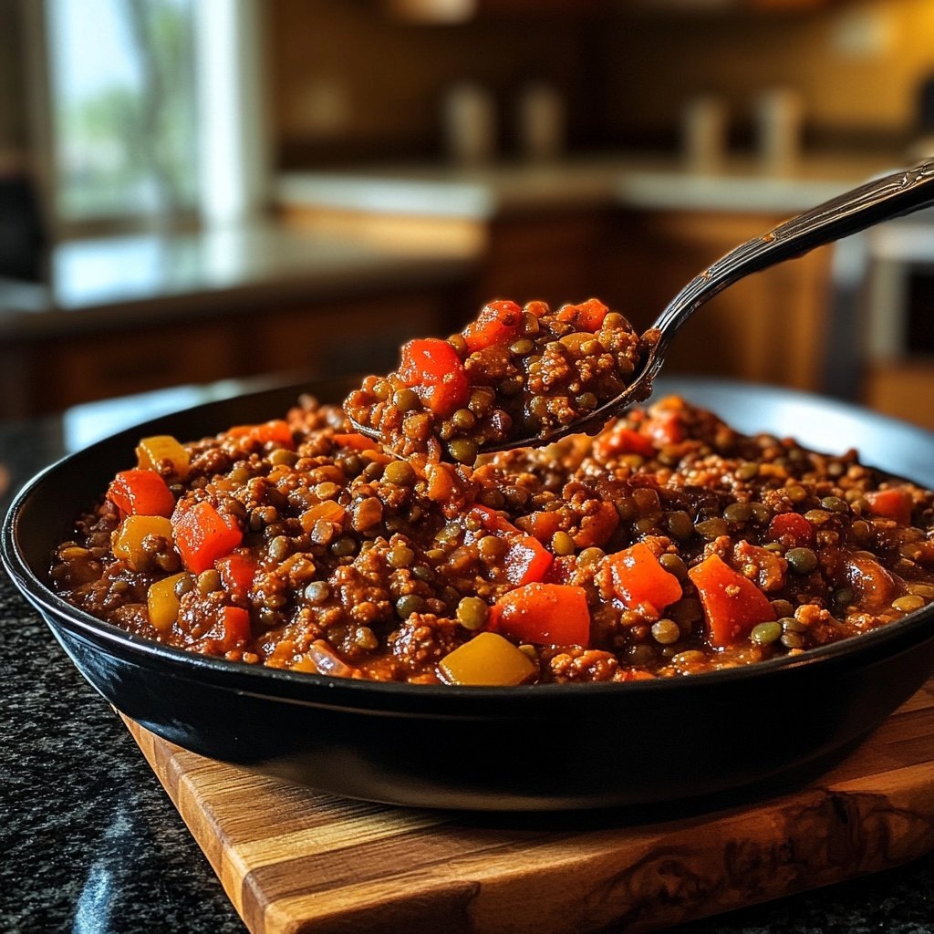 Chili sin Carne mit Linsen