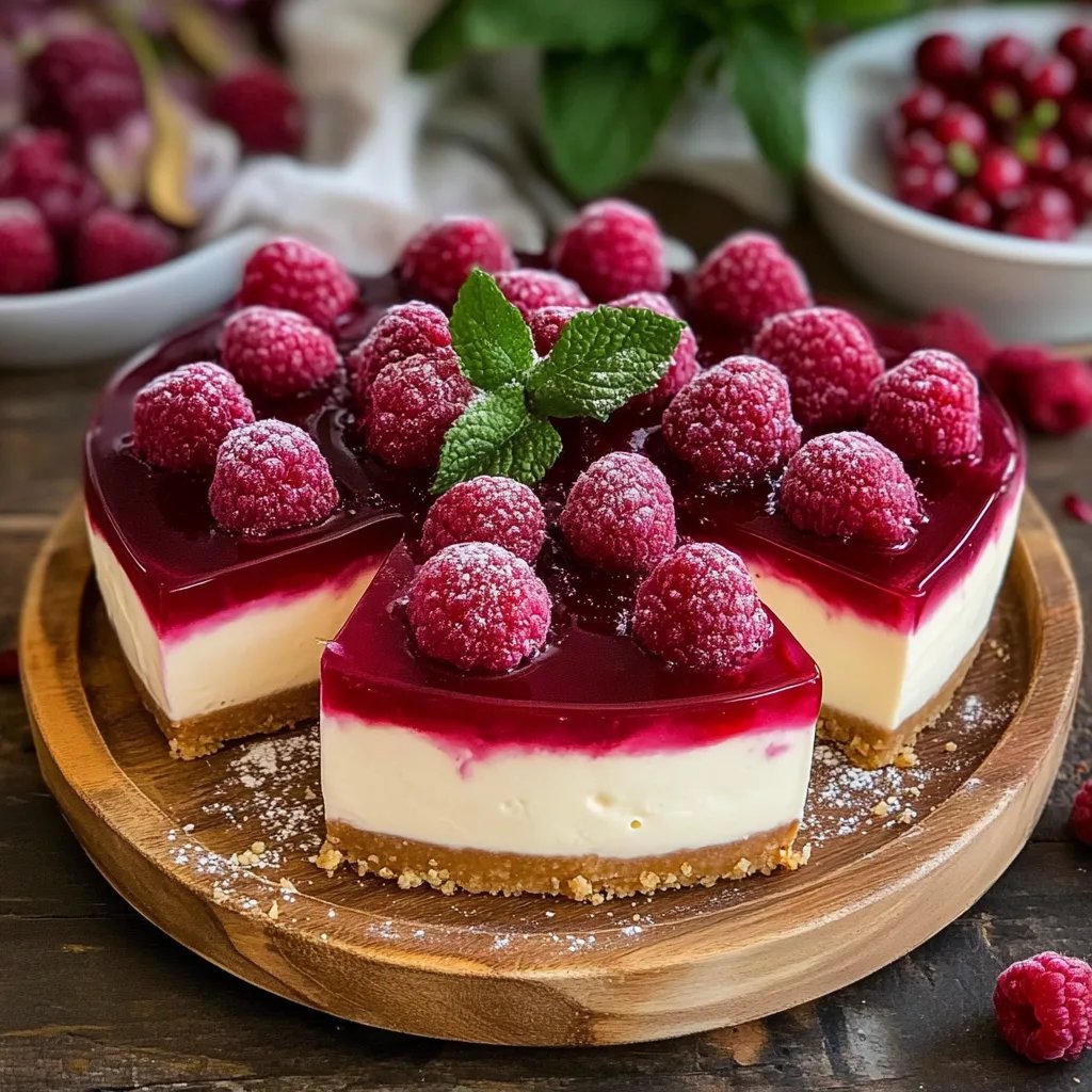 Himbeer Cheesecake im Glas