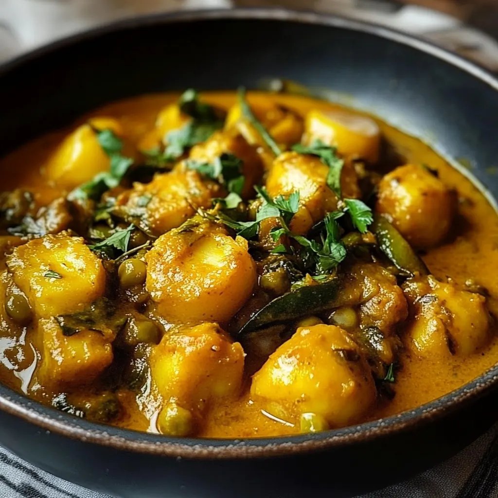 Rosenkohl-Curry mit Kichererbsen