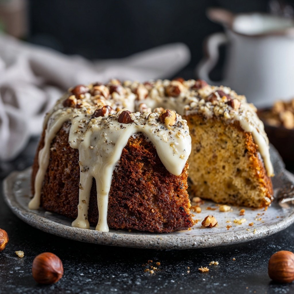 Karottenkuchen Mit Haselnüssen