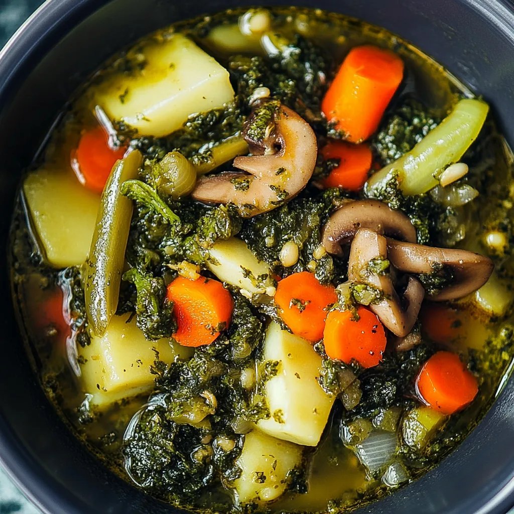 Grüne Bohnen Eintopf vegetarisch