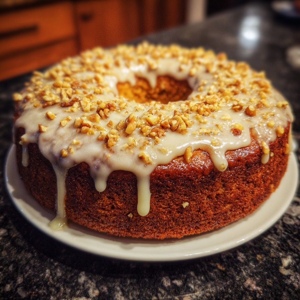 Karottenkuchen Mit Zuckerguss
