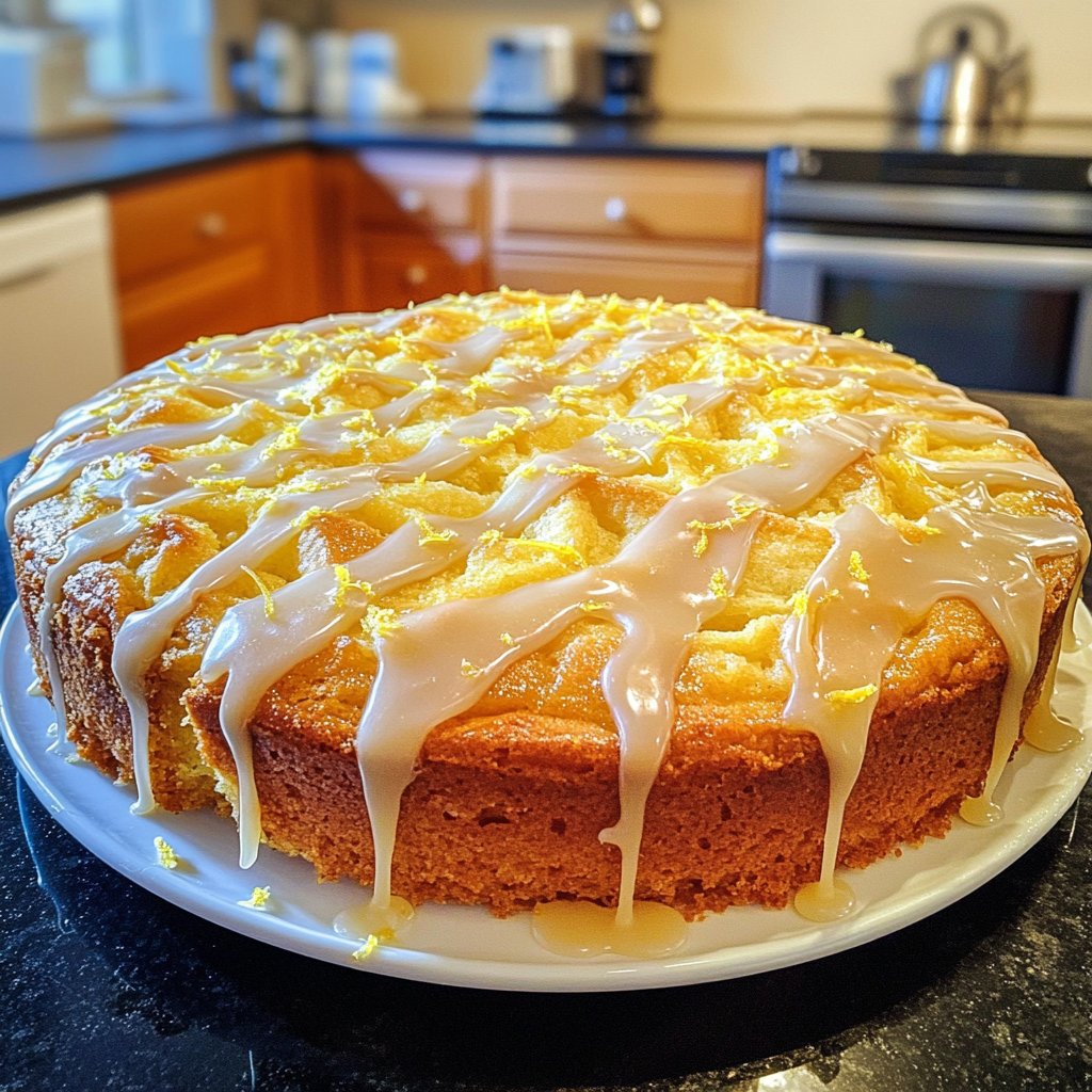 Zitronenkuchen ohne Stress