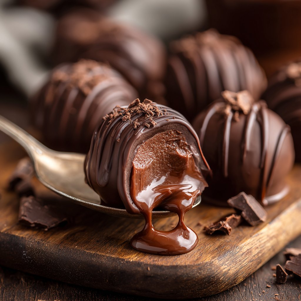 Pralinen mit Champagner